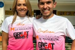 Actividad Física con los corredores de Great Warriors