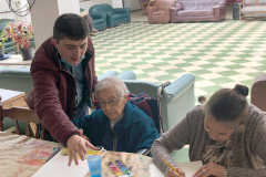 Tarde Voluntariado Acuarelas con Enrique Cardona