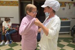 Visita de la Tuna Santa Fe a la Fundación La Manuelita.