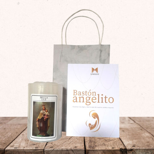 Bastón Angelito + Velón