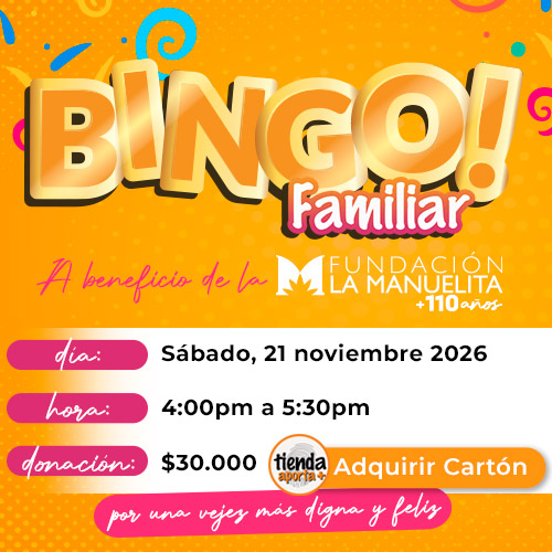 Bingo Familiar a Beneficio de la Fundación La Manuelita