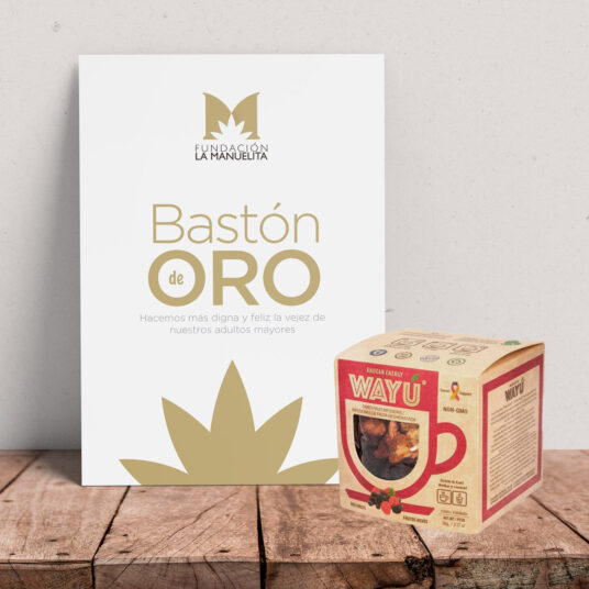 Bastón de Oro + Infusión Fundación Manuelita