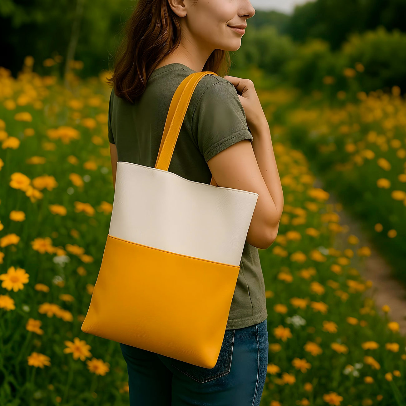 Bolsa Bicolor de Lujo La Manuelita - A beneficio de la Fundación La Manuelita