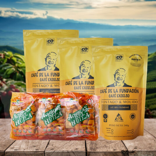 Combo Café 3 Bolsas x 340gr + Achira x12 unid