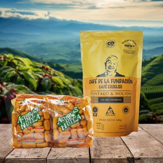 Combo Café 340gr + Achiras 50gr x6 unid