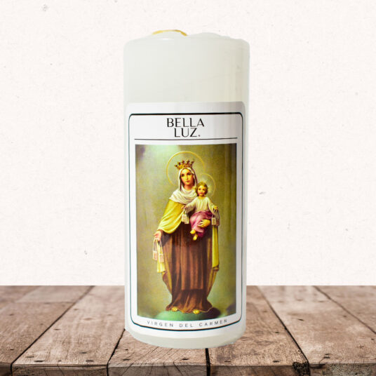 Velon BELLA LUZ Virgen del Carmen Fundación Manuelita